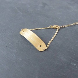 bracelet fin alma laiton dore or fin vous mademoiselle