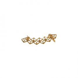 Earcuff Edmée laiton doré