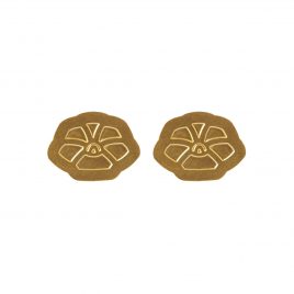 Boucles d’oreilles puces dorées Armance