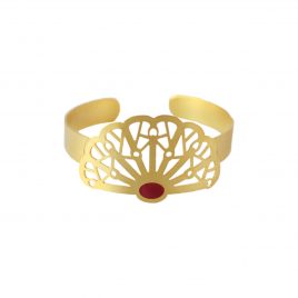 Bracelet jonc doré Vera